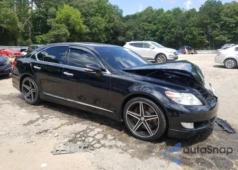 2012 Lexus Ls 460 из США, поврежденный, VIN JTHBL5EF2C5111732